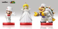 Amiibo 3 Figuras Super Mario Odyssey - Bowser Mario Peach - Wii
