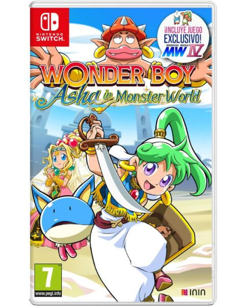 WONDER BOY ASHA IN MONSTER WORLD (INCLUYE MW IV) - SWI