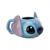 Disney - Taza - 3D Ceramica Ml En Caja Regalo Stitch