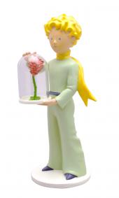 El Principito - Figura - Principito Con La Rosa 21Cm