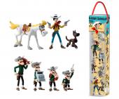 Tubo De Lucky Luke - 7 Figuras