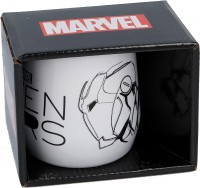 Taza nova de cerámica de 380 ml de Marvel