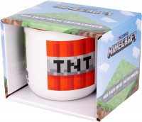 Taza desayuno de cerámica de 400 ml de Minecraft