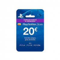 Playstation live card 20€ (ps5-ps4) Tarjeta Prepago