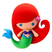 Iman ariel 3d foam magnet