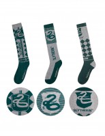 Pack 3 calcetines rodilla Slytherin