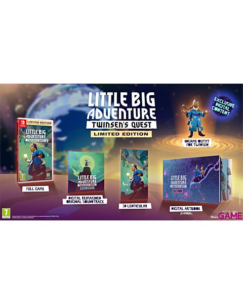 LITTLE BIG ADVENTURE - TWINSEN'S QUEST - LIMITED EDITION - SWI
