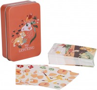 Baraja naipes Rey Leon caja metalica