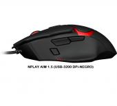 Raton gaming nplay aim 1.5 usb 3200dpi