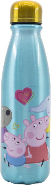 Botella alu.infantil 600ml peppa pig