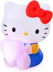 Lampara hello kitty 3d con corazon