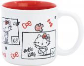 Taza ceramica desayuno 400ml hello kitty
