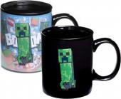 Taza ceramica minecraft con dibujo