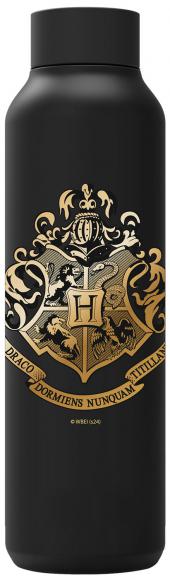 Bot.termo inox black 630ml hp hogwarts