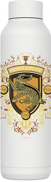 Bot.termo inox white 630ml hp hufflepuff