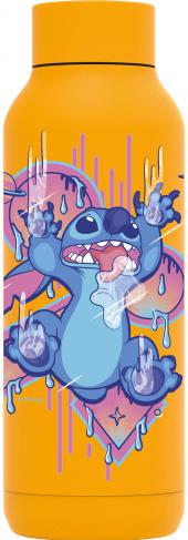 Bot.termo inox yellow 510ml stitch drip