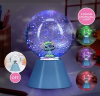 Lampara stitch led glitter ball