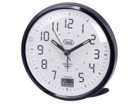 Reloj despertador Trevi SL 3P27 con Termómetro y Alarma - Negro