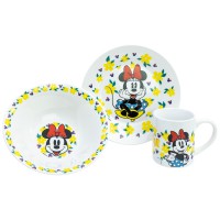 Set merienda 3 pcs Minnie sunshine