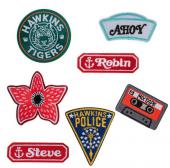 Set de parches stranger things