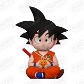 Hucha dragon ball kid goku orange