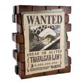 Hucha one piece affiche wanted law