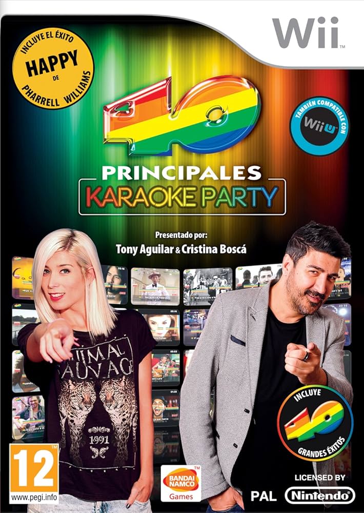 40 Principales Karaoke Party - Wii
