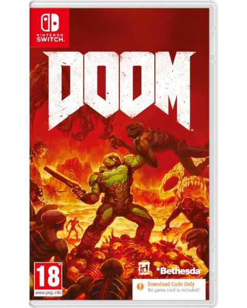 DOOM (2016) CODE IN BOX - SWI