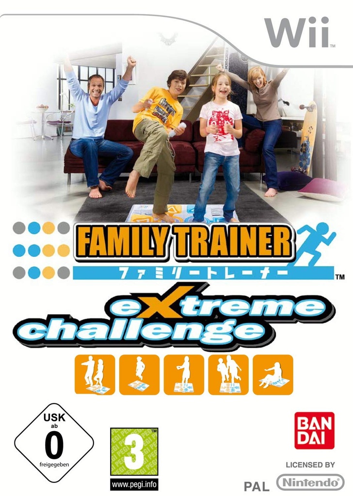 Family Trainer Extreme Challenge (Software) - Wii