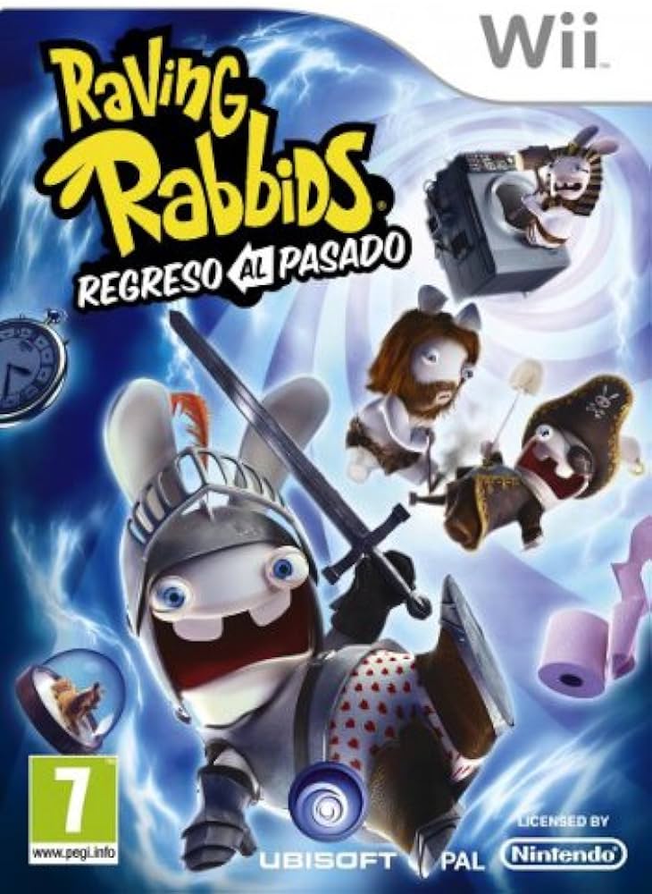 Raving Rabbids Regreso al Pasado - Wii