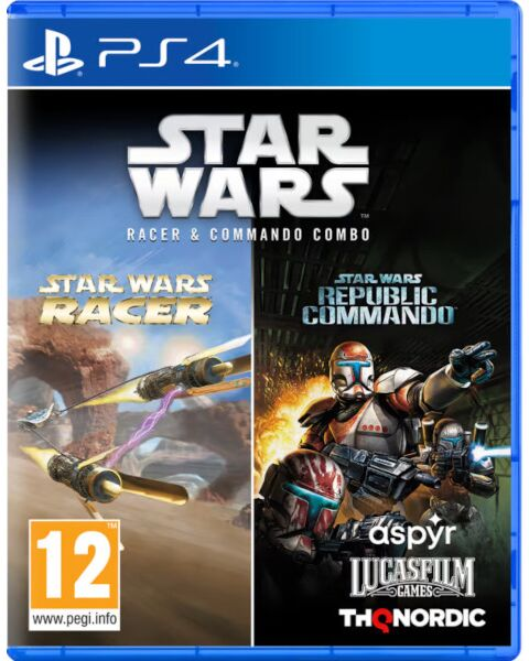 STAR WARS RACER & COMMANDO COMBO - PS4