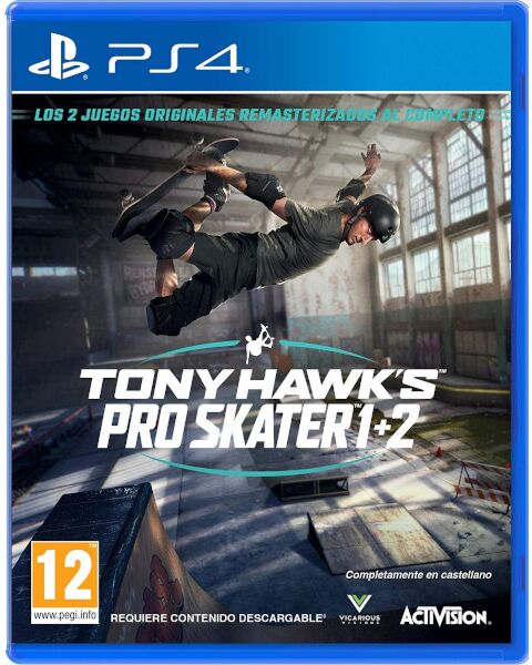 TONY HAWKS PRO SKATER 1+2 - PS4