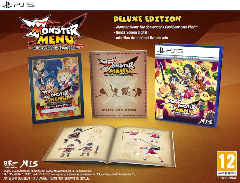 Monster menu - Scavenger’s Cook Deluxe Edition PS5