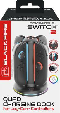 Base carga quadruple rgb led sw2