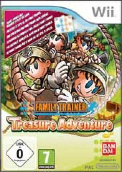 Family Trainer Treasure Adventure - Wii