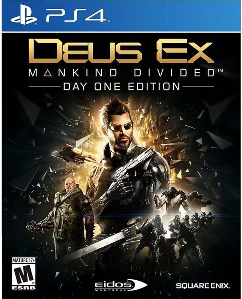 DEUS EX MANKIND DIVIDED DAY 1 - PS4 OK