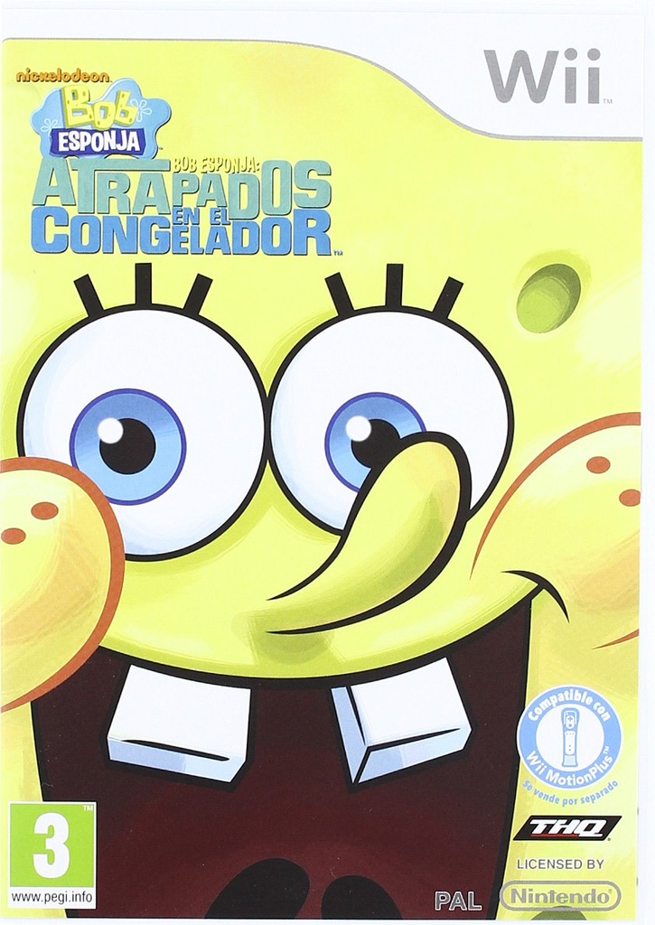 Bob Esponja Atrapados en el congelador - Wii