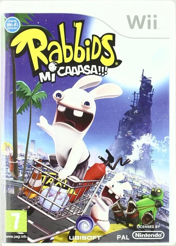 RABBIDS MI CAAAAASA!!! WII