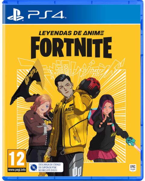 FORTNITE LEYENDAS DE ANIME - PS4
