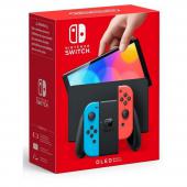 [256264] Consola Nintendo Switch OLED Edition - Azul Neon Rojo Neon