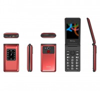 [262643] Teléfono Qubo X-28RD Rojo 2,8+1,77