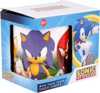 [265827] Taza de cerámica de 325 ml en caja regalo de Sonic