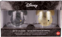 [265947] Juego de 2 Vasos de Agua de Cristal de 510 ml de Mickey Mouse