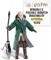 [266066] Figurita Harry Potter Bendyfigs Draco Malfoy Quidditch Figura Flexible 19cm