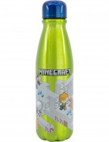 [266397] Botella Aluminio Infantil 600 ML MineCraftIsometric