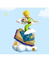 [267938] Figura  The Little Prince figure comes out of his book 9CM