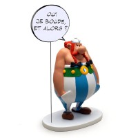 [268013] Figura de colección Plastoy Astérix: Obélix oui je boude et alors