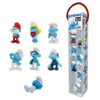 [268014] Tubo pitufos - 7 Figuras