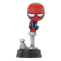 [269449] Fig. estatua spider-man on Chimney