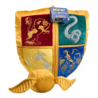 [270071] Harry Potter - golden snitch plush crest pillow